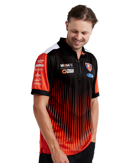 Wood Men's Zip Polo