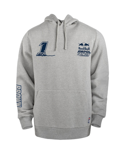 Red Bull Ampol Racing Casual Driver Hoodie Brown Men's