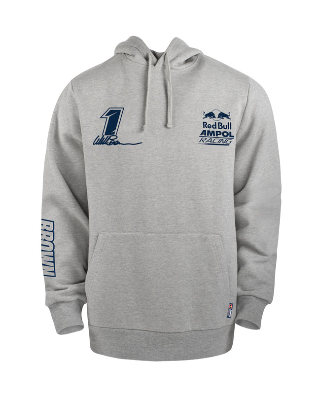 Red Bull Ampol Racing Casual Driver Hoodie Brown Men's