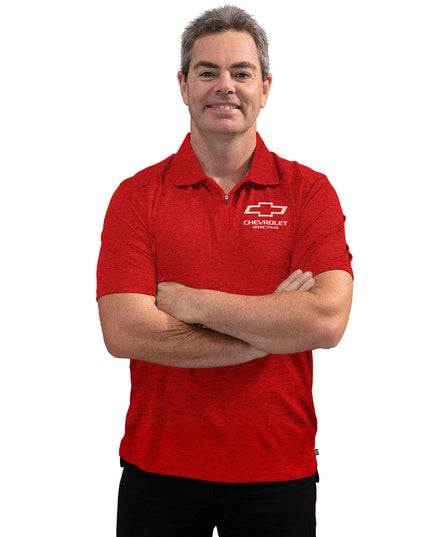Chevrolet Racing Textured Polo Men's